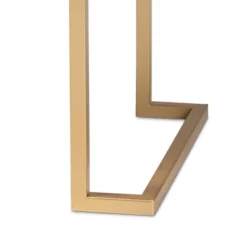 Beagan Wood And Metal 2 Drawer Console Table Black/Gold - Baxton Studio -Outlet Baxton Studio Store GUEST 00dec988 3d22 41b9 ab7b 8c3bdb149f8a