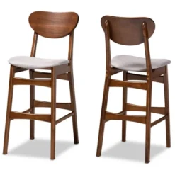 2pc Katya Wood Barstool Set - Baxton Studio 19 2pc Katya Wood Barstool Set - Baxton Studio -Outlet Baxton Studio Store GUEST 08250837 e8a8 425c bf70 4844490685ea