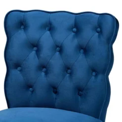 2pc Daphne Velvet Fabric Upholstered And Wood Counter Height Barstool Set - Baxton Studio -Outlet Baxton Studio Store GUEST 0caae14c 5969 44a8 88bb bb7c334a5bae