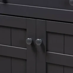 Shelf Wood Shoe Storage Cabinet With Drawer Glidden Finished Black - Baxton Studio -Outlet Baxton Studio Store GUEST 0cc1ac2b 4800 42ea adca 16eceb3b2890