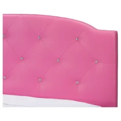 Queen Canterbury Modern And Contemporary Faux Leather Platform Bed Hot Pink - Baxton Studio -Outlet Baxton Studio Store GUEST 0ce59a75 547b 41a4 8080 f2cc4954572a