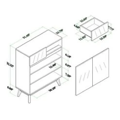 Hartman Wood Shoe Cabinet Walnut Brown - Baxton Studio 13 Hartman Wood Shoe Cabinet Walnut Brown - Baxton Studio -Outlet Baxton Studio Store GUEST 0dc9f667 deac 4a2d bd82 f654aeaeb8de