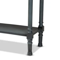Garvey Wood 3 Drawer Entryway Console Table - Baxton Studio -Outlet Baxton Studio Store GUEST 0e50318f e6a5 4d81 8950 859ff57a753d