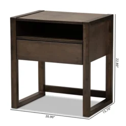 Inicio Nightstand Ash - Baxton Studio -Outlet Baxton Studio Store GUEST 1143a7fd 2e9c 49ec a690 f3ca5bcbdc1d