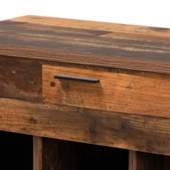 Ranger Two-Tone And Wood 1 Drawer Sideboard Buffet Rustic Brown/Gray - Baxton Studio -Outlet Baxton Studio Store GUEST 12e0a355 9618 4950 80d0 6852a6e03bd7