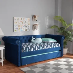 Mabelle Daybed With Trundle - Baxton Studio 14 Mabelle Daybed With Trundle - Baxton Studio -Outlet Baxton Studio Store GUEST 12f68609 ea64 49c6 ba99 62f3b2a2fdef