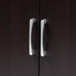 Marine Finished 2 Door Wood Entryway Shoe Storage Cabinet With Open Shelves Brown - Baxton Studio -Outlet Baxton Studio Store GUEST 13104b09 9ed0 49b3 ba9d edb69bd896d7