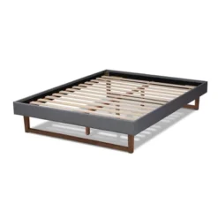 Liliya Walnut Finished Wood Platform Bed Frame - Baxton Studio 10 Liliya Walnut Finished Wood Platform Bed Frame - Baxton Studio -Outlet Baxton Studio Store GUEST 13a13519 f6a9 435c bb63 5a0eedc7e98a