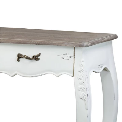 Bourbonnais Wood Traditional French Console Table - Baxton Studio 2 Bourbonnais Wood Traditional French Console Table - Baxton Studio - Image 2