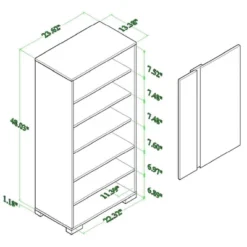 Raina Two-Tone Wood 2 Door Shoe Storage Cabinet Walnut Brown/Black - Baxton Studio -Outlet Baxton Studio Store GUEST 151a2122 be80 4eb9 bbb8 6093990dba88