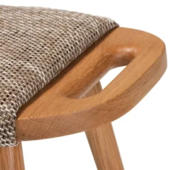 Banner Fabric Upholstered And Wood Accent Bench - Light Brown/Oak Brown - Baxton Studio -Outlet Baxton Studio Store GUEST 170fe299 e932 4b77 8a18 9b9c0e333f9c