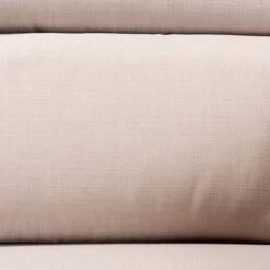 Charlotte Fabric Upholstered Wood 2 Seater Loveseat Taupe/Brown - Baxton Studio -Outlet Baxton Studio Store GUEST 173831a9 580a 4850 be76 8d25edb455b6