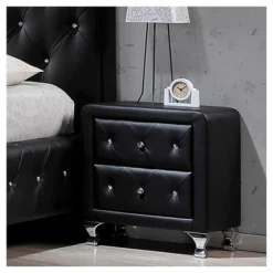 Stella Crystal Modern Nightstand - Baxton Studio -Outlet Baxton Studio Store GUEST 1759f25a 8a6b 40aa 8103 eb39883e5a40