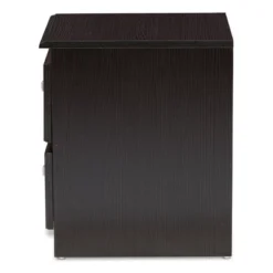 Carine Modern And Contemporary Finished 2 Drawer Nightstand Dark Brown - Baxton Studio 10 Carine Modern And Contemporary Finished 2 Drawer Nightstand Dark Brown - Baxton Studio -Outlet Baxton Studio Store GUEST 18d762a5 bcec 4a0c a172 6c889cf3e794