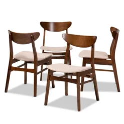 Set Of 4 Parlin Dining Chair - Baxton Studio -Outlet Baxton Studio Store GUEST 1bb48437 f610 4c86 b55a 1dd779999dfc