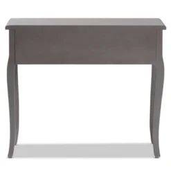 Capucine Finished Wood 2 Drawer Console Table Gray - Baxton Studio -Outlet Baxton Studio Store GUEST 1c4d628f 4680 4d1c 9916 65aec4f3dc9f
