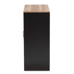 Connell Two-Tone Wood And Metal Sideboard Buffet Natural Brown/Black - Baxton Studio -Outlet Baxton Studio Store GUEST 1d1d4e12 3e44 41f4 a047 48b56b2d4de1