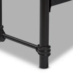 Twin Mandy Vintage Industrial Finished Metal Platform Bed Black - Baxton Studio -Outlet Baxton Studio Store GUEST 1e44a0c5 598f 4c98 80ab 38a6719b9b6d