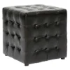 Set Of 2 Siskal Modern Cube Ottoman - Baxton Studio