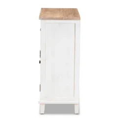 Glynn Wood 2 Door Storage Cabinet White/Brown - Baxton Studio 10 Glynn Wood 2 Door Storage Cabinet White/Brown - Baxton Studio -Outlet Baxton Studio Store GUEST 200c9f2e d0e0 4da0 ba02 21f26256d0be