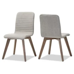 Set Of 2 Sugar Mid-century Dining Chairs - Baxton Studio -Outlet Baxton Studio Store GUEST 235b61a0 0655 401f b633 9a744f869080