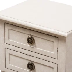 Lenore Country Cottage Farmhouse 2 Drawer Nightstand White - Baxton Studio 12 Lenore Country Cottage Farmhouse 2 Drawer Nightstand White - Baxton Studio -Outlet Baxton Studio Store GUEST 23e7937c 644d 4fe4 800e 790f2b670052