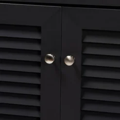 Shelf Wood Shoe Storage Cabinet With Drawer Coolidge Black - Baxton Studio -Outlet Baxton Studio Store GUEST 2467f79e eb74 46c7 85a1 be24df4957c9