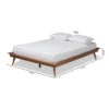 Karine Wood Platform Bed Frame - Baxton Studio