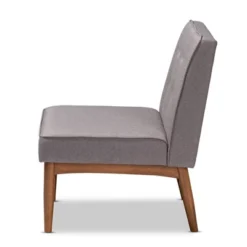 Arvid Wood Dining Chair Gray - Baxton Studio -Outlet Baxton Studio Store GUEST 27cf11e5 c6fe 4f6e a54a 73edc2e2fc27