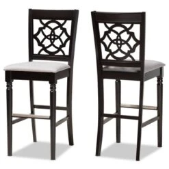 Set Of 2 Alexandra Barstool - Baxton Studio -Outlet Baxton Studio Store GUEST 280613b1 1b9e 485b bc56 9167a01a7f3e