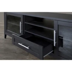 Espresso Finished 1 Drawer TV Stand For TVs Up To 70" Dark Brown - Baxton Studio -Outlet Baxton Studio Store GUEST 28cc8527 7a62 4250 970f 6db24e632481