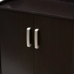 Verdell Modern And Contemporary Finished Shoe Cabinet Dark Brown - Baxton Studio 12 Verdell Modern And Contemporary Finished Shoe Cabinet Dark Brown - Baxton Studio -Outlet Baxton Studio Store GUEST 28e8fc9d 8c06 4fb8 ba10 71dff4692576