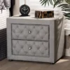 Lepine 2 - Drawer Wood Nightstand - Baxton Studio