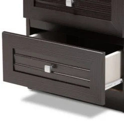 Carine Modern And Contemporary Finished 2 Drawer Nightstand Dark Brown - Baxton Studio 12 Carine Modern And Contemporary Finished 2 Drawer Nightstand Dark Brown - Baxton Studio -Outlet Baxton Studio Store GUEST 291224f8 9aa6 417c b5cc f7c3ba5664a5