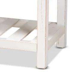 Deacon And Wood 2 Door Dining Room Buffet White/Brown - Baxton Studio -Outlet Baxton Studio Store GUEST 2a3872c0 a1f9 4032 804c ba8253a9d9b9