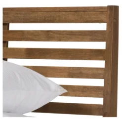 Queen Daylan Mid Century Modern Solid Wood Slatted Platform Bed Walnut Brown - Baxton Studio -Outlet Baxton Studio Store GUEST 2b3ddaa5 d32a 4de6 ab44 24130ac3e6b9