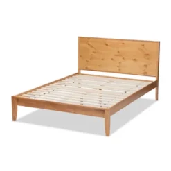 Marana Wood Platform Bed Brown - Baxton Studio -Outlet Baxton Studio Store GUEST 2bcf5070 e5e9 451a ad3d c4eaba140f0e
