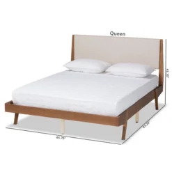 Senna Wood Platform Bed - Baxton Studio -Outlet Baxton Studio Store GUEST 2bdfbc72 0d4d 4692 8972 b218c75b5141