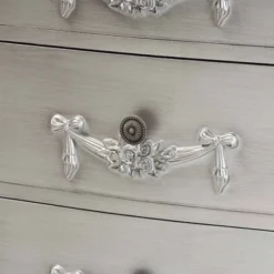 Callen Brushed Wood 3 Drawer Nightstand Silver - Baxton Studio -Outlet Baxton Studio Store GUEST 2e3ac18f 3eb8 43e8 aac5 c168facf5f5b