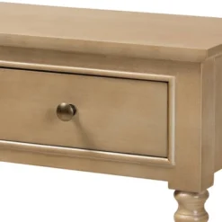 3 Drawer Calvin Wood Entryway Console Table - Baxton Studio -Outlet Baxton Studio Store GUEST 2ec27919 1ea0 4384 ae7e 8c2c3fce7300