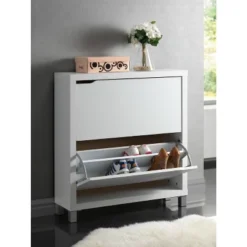 Simms Modern Shoe Cabinet - Baxton Studio -Outlet Baxton Studio Store GUEST 2eddcbde e3f8 4853 9ce1 f2868fbcc521