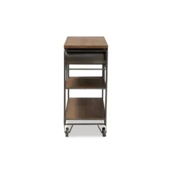 2 Drawer Grant Vintage Rustic Industrial Wood And Metal Kitchen Cart Brown/Black - Baxton Studio 10 2 Drawer Grant Vintage Rustic Industrial Wood And Metal Kitchen Cart Brown/Black - Baxton Studio -Outlet Baxton Studio Store GUEST 3098acf6 3ba1 4bcf a9c9 e6bba7fcf0a6