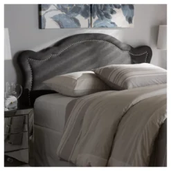 Queen Avery Modern And Contemporary Fabric Headboard Dark Gray - Baxton Studio -Outlet Baxton Studio Store GUEST 314ce3a5 83d0 4c8d a541 c2d84d9f0041