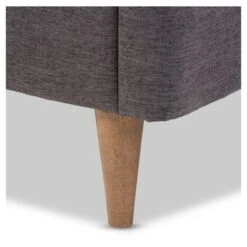 Hannah Mid - Century Modern Fabric Platform Bed - Baxton Studio -Outlet Baxton Studio Store GUEST 316693a0 626a 4358 ac8a de08540661f4