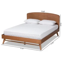 Keagan Transitional Platform Bed Brown - Baxton Studio -Outlet Baxton Studio Store GUEST 341a008a bc47 4fef a548 d98b7eee5429