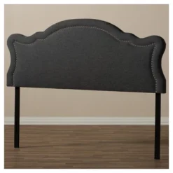 Queen Avery Modern And Contemporary Fabric Headboard Dark Gray - Baxton Studio -Outlet Baxton Studio Store GUEST 358de3a6 0134 4e92 87b9 aba7dc3d2006