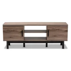 2 Door Arend Two-Tone Wood TV Stand For TVs Up To 55" Brown - Baxton Studio -Outlet Baxton Studio Store GUEST 35b2f8e5 678e 450e 8cce 8dd301536907