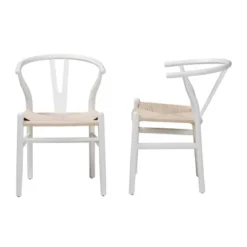 2pc Paxton Wood Dining Chair Set - Baxton Studio -Outlet Baxton Studio Store GUEST 35d5779b a816 4612 a90a e91aadcb0ee1