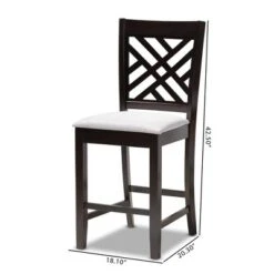 Set Of 2 Caron Finished Wood Counter Height Pub Chairs - Baxton Studio 10 Set Of 2 Caron Finished Wood Counter Height Pub Chairs - Baxton Studio -Outlet Baxton Studio Store GUEST 36e09a1e 4535 44f3 a826 2bd6d5d19be0