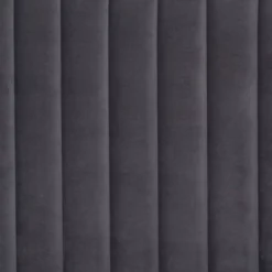 Queen Serrano Velvet Fabric Upholstered And Metal Platform Bed Gray/Gold - Baxton Studio -Outlet Baxton Studio Store GUEST 38a0b7be f9bc 47d4 b10a bf2093305f4c